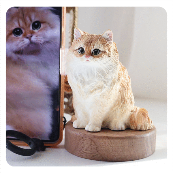 3D plaster pet hand-painted