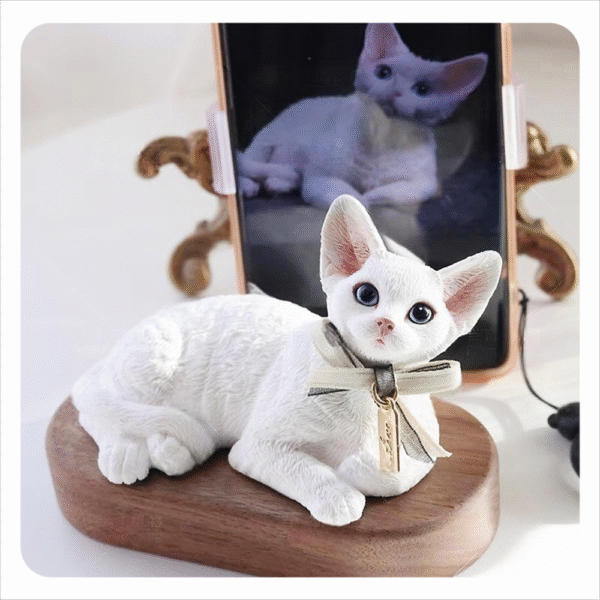 3D plaster pet hand-painted