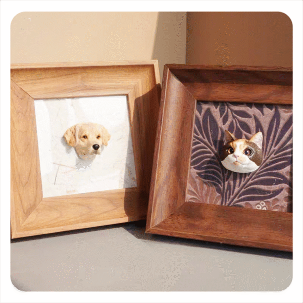 3D magnetic pet avatar